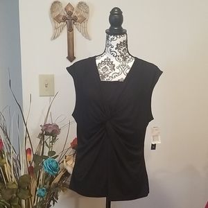 Briggs New York  Dress Sleeveless Shirt